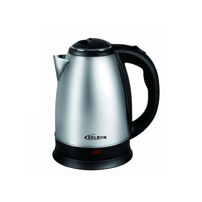 Delron 1.8 Litres DK-001 Kettle - Silver/Stainless Steel