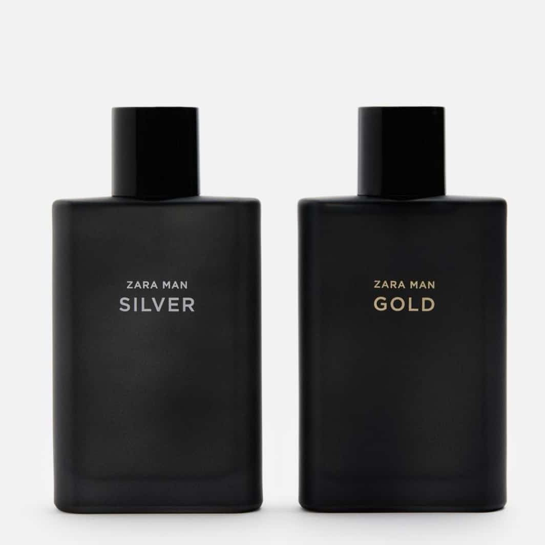 Zara Silver & Gold Collection Perfume Set 200ml – Silver Man + Gold EDT (2 x 100ml)