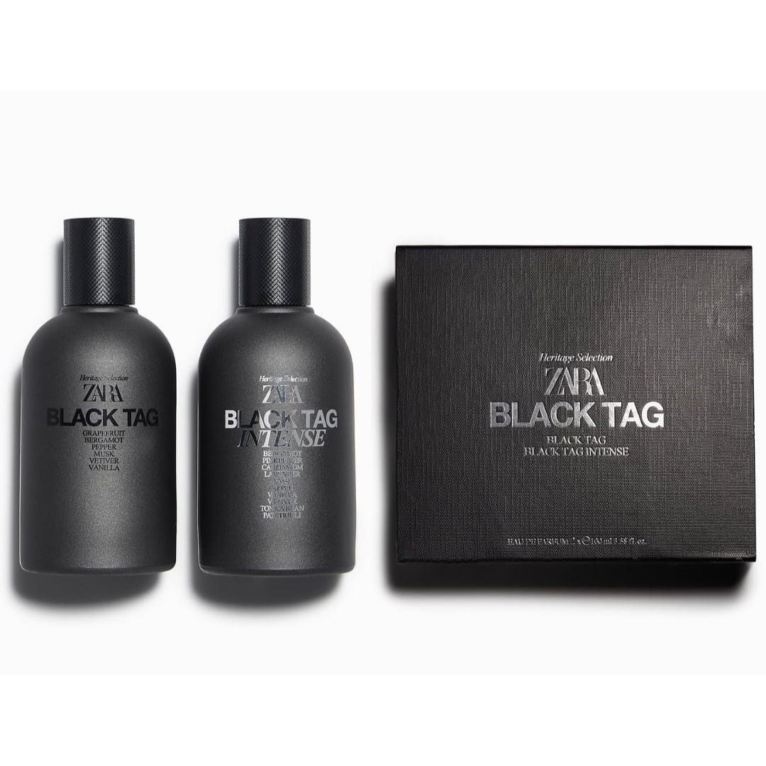 Zara Black Tag and Intense