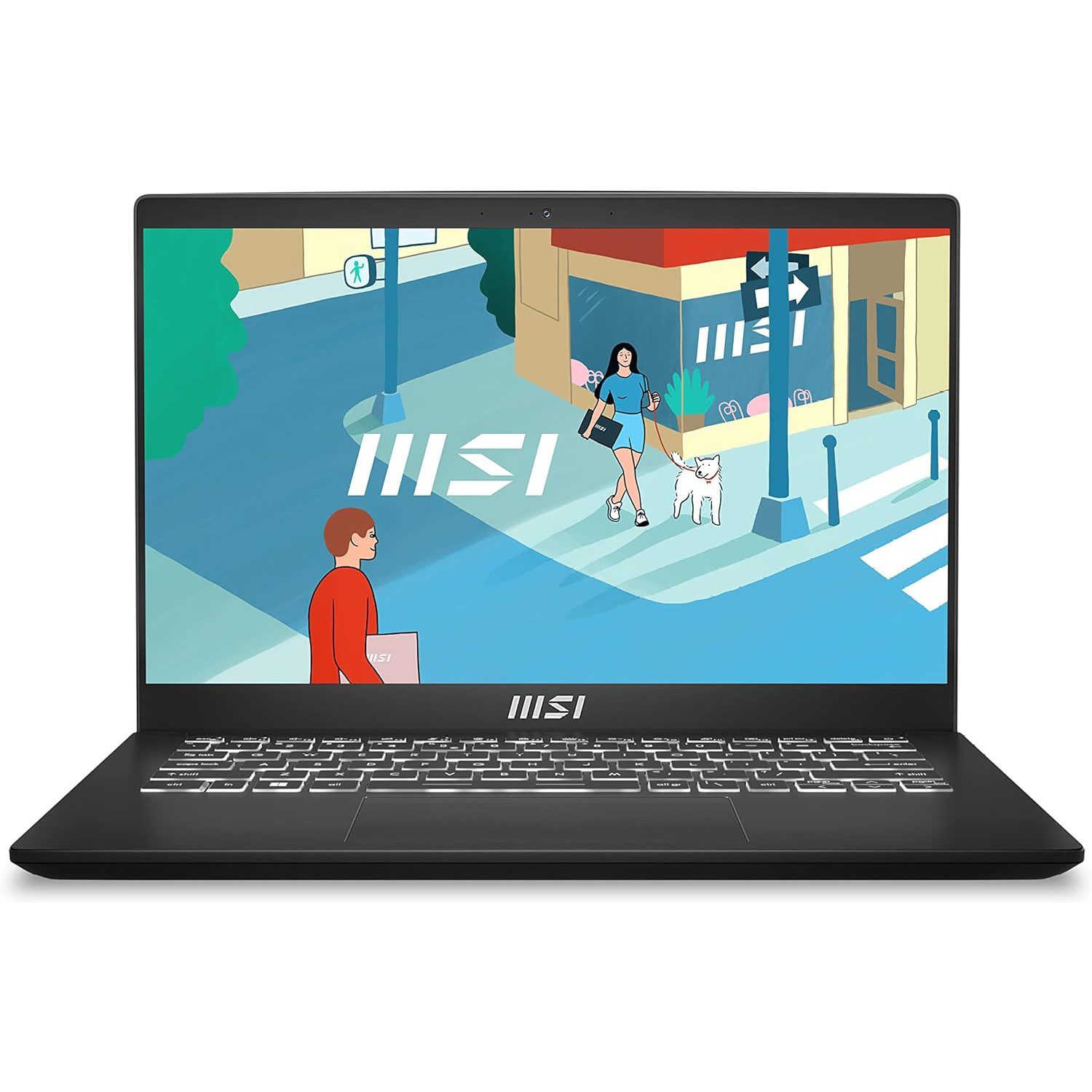 MSI Modern 14 14" Laptop: Intel Core i7-1195G7, Intel Iris Xe, 8GB DDR4, 256GB NVMe SSD