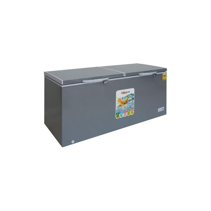 Delron 435 Litres Double Door Chest Freezer