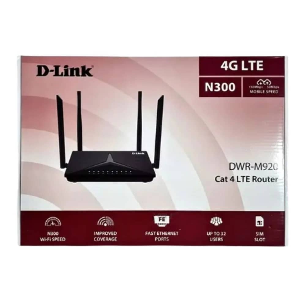 D-Link DWR-M920 4G LTE Router