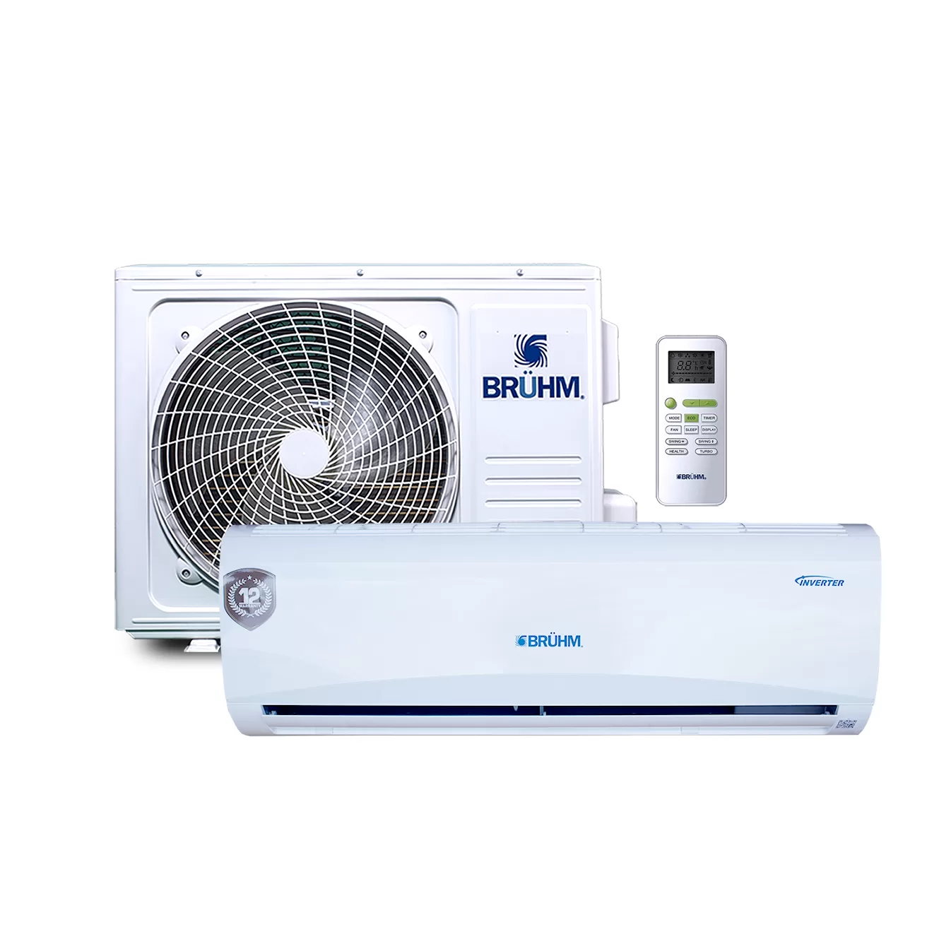 Bruhm 2.5HP R410a Inverter Split Air Conditioner