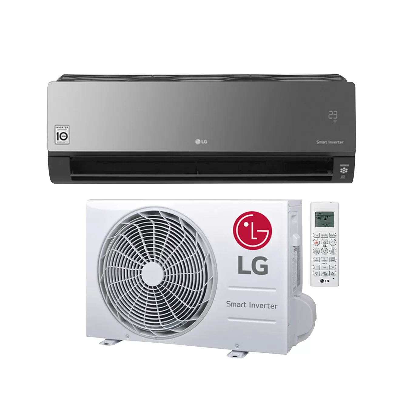 LG 2.0HP R410a Artcool Dual Inverter Air Conditioner