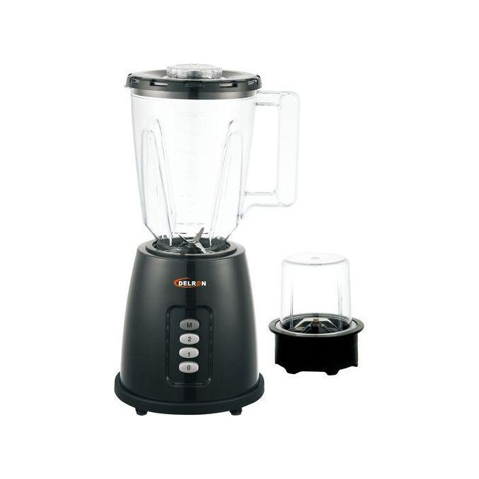 Delron DB-202 2 in1 Blender Unbreakable Jar - 1.5Litres