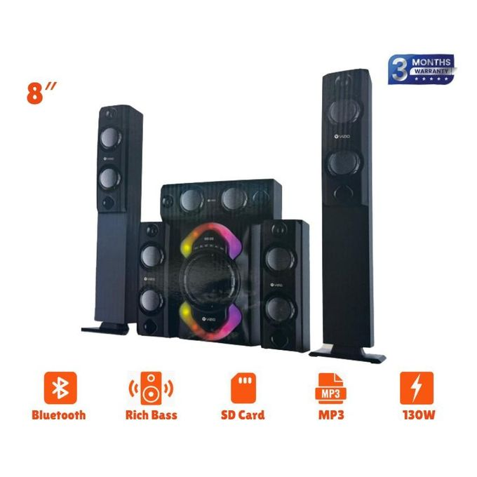 Vizio 5.1 Channel Multimedia Speaker With BT/USB/SD Card Function