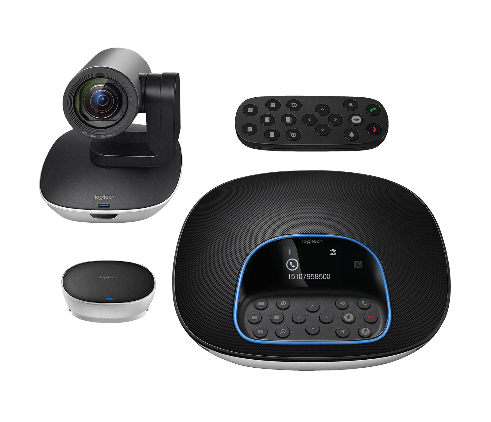 Logitech Group Video Conference System For Mid To Large Rooms