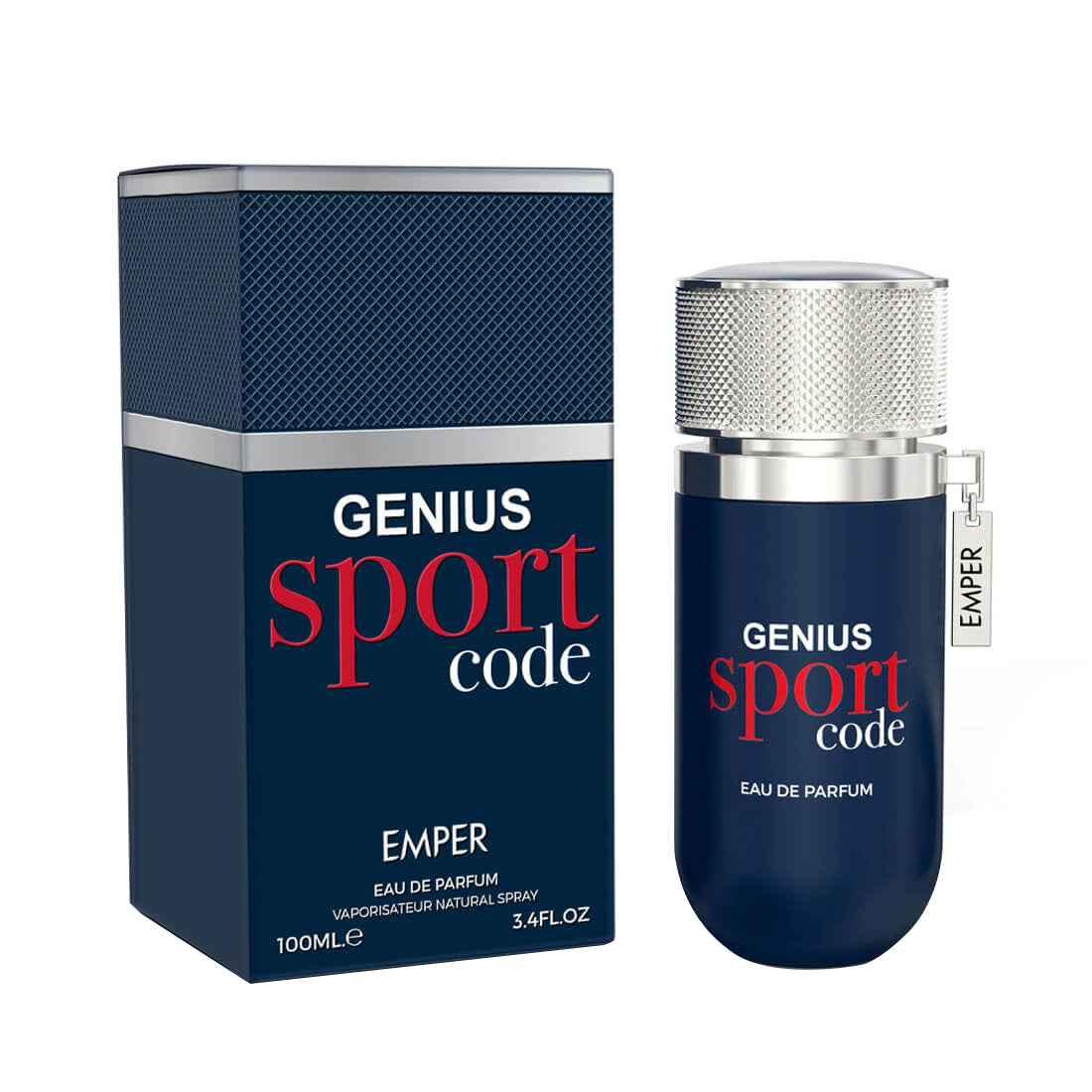 Emper Genius Sport Code Eau De Parfum 100ml