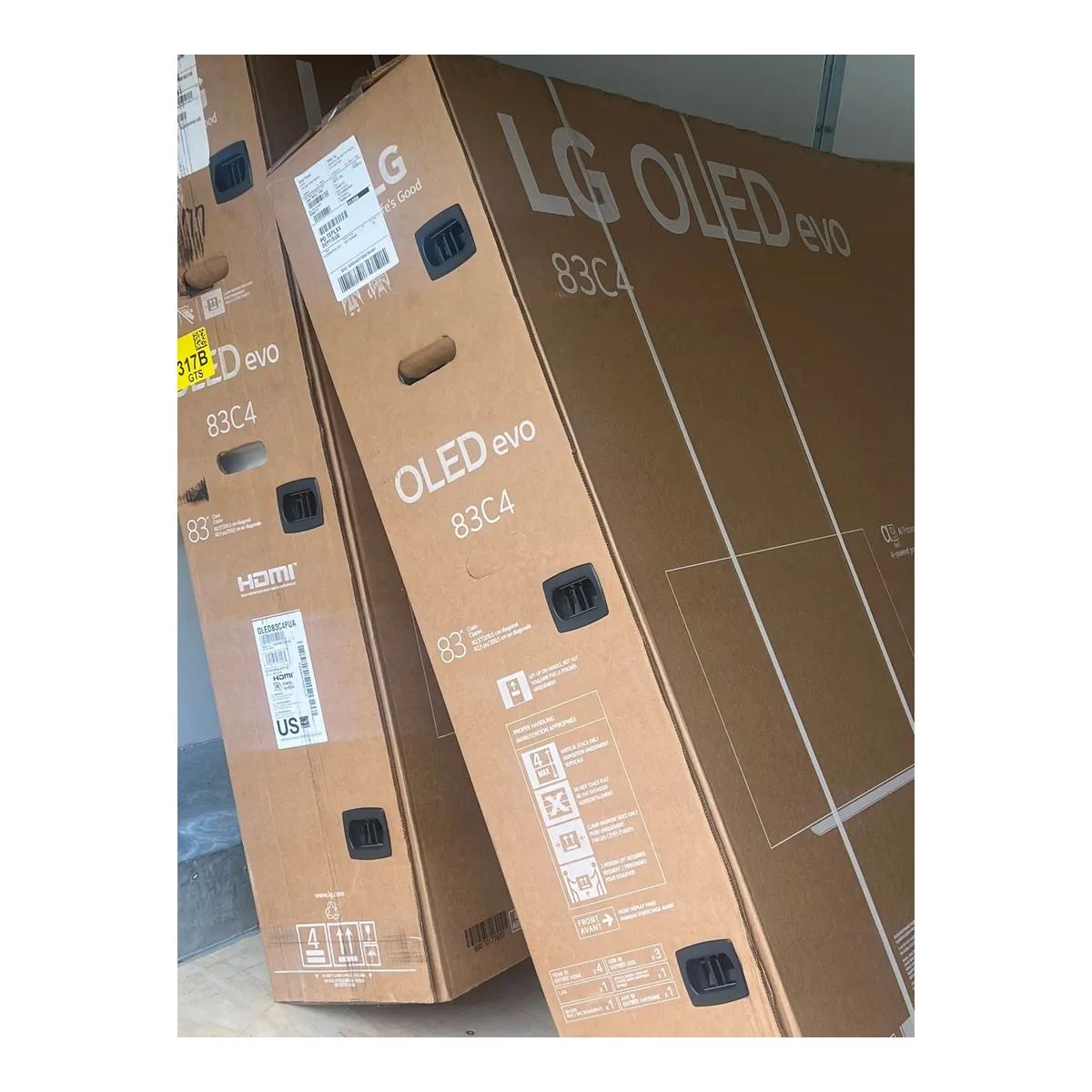 LG C4 Series OLED 83 Inches evo AI 4K UHD Smart TV (webOS 24)